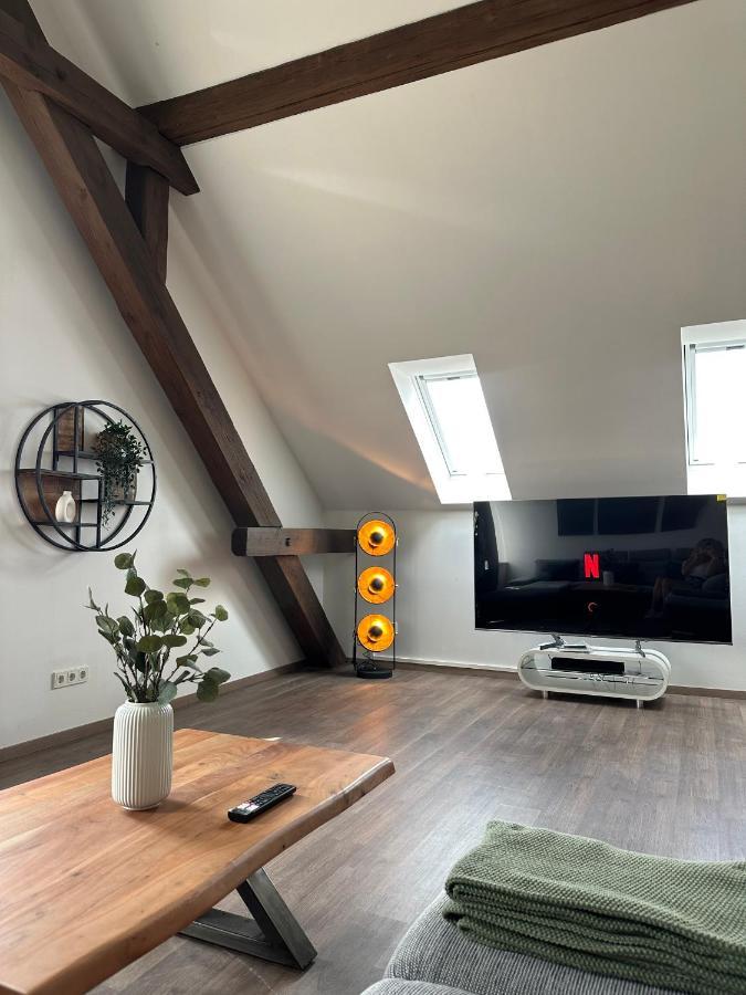 Dachterrassenwohnung Katharinenschule 아이제나흐 외부 사진