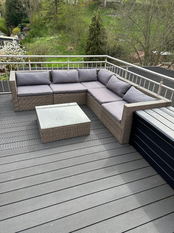 Dachterrassenwohnung Katharinenschule 아이제나흐 외부 사진